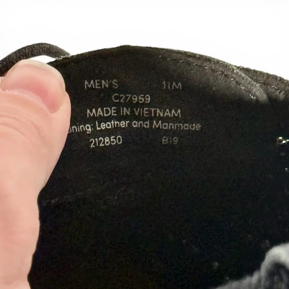 ⭐️Cole Haan Men's 11M Black Originalgrand Stitchlite Wingtip Textile Oxford